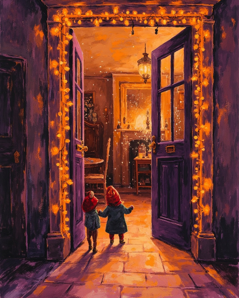 Halloween e-card design