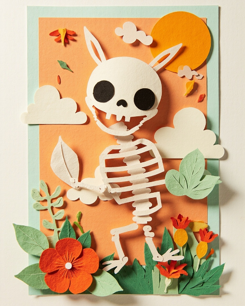 Halloween e-card design