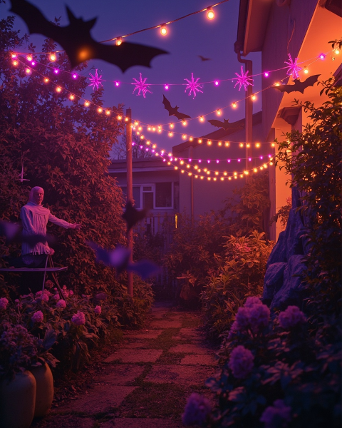 Halloween e-card design