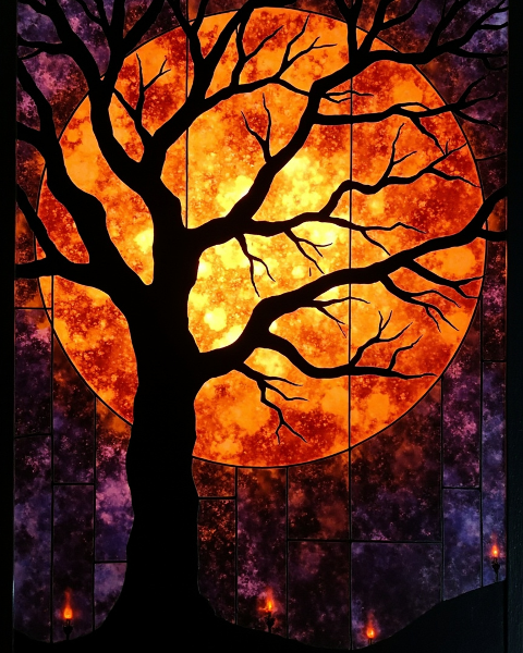 Halloween e-card design