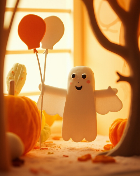 Halloween e-card design