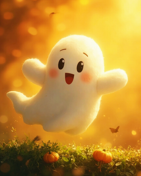 Halloween e-card design