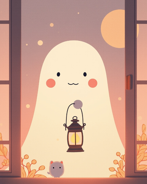 Halloween e-card design