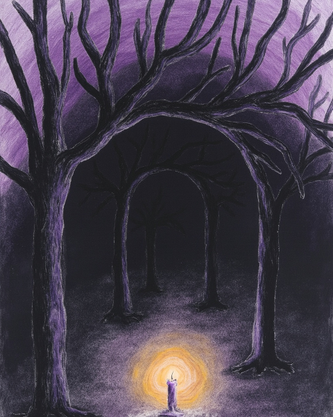 Halloween e-card design