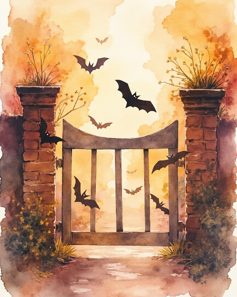 Halloween e-card design