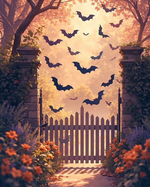 Halloween e-card design