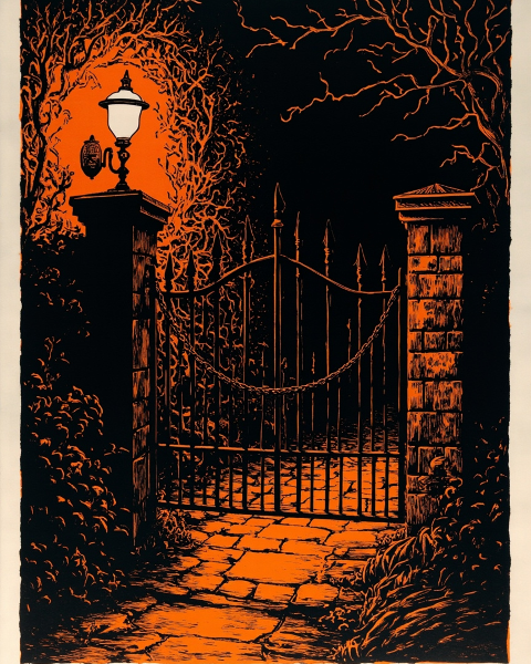 Halloween e-card design