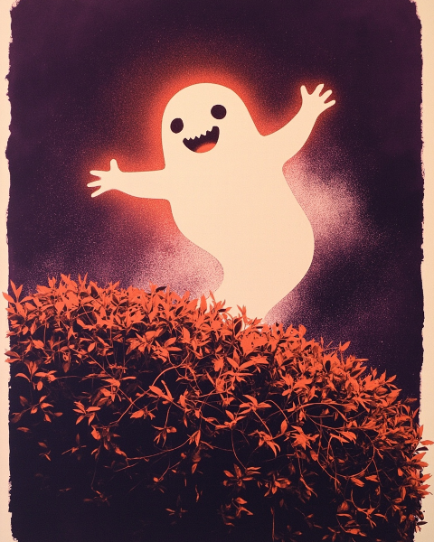 Halloween e-card design