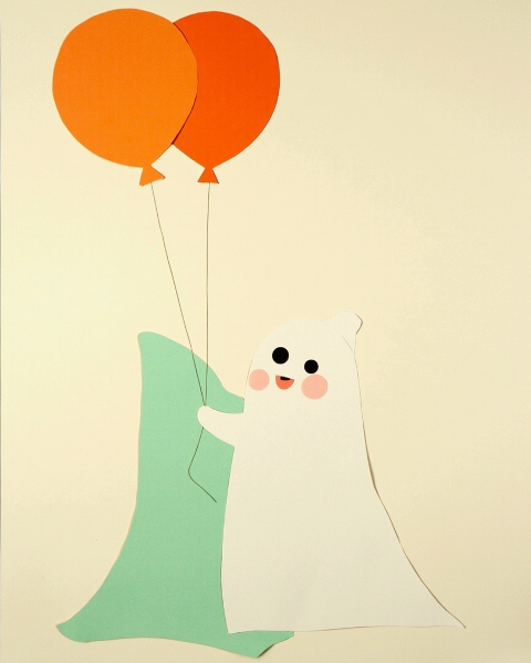 Halloween e-card design