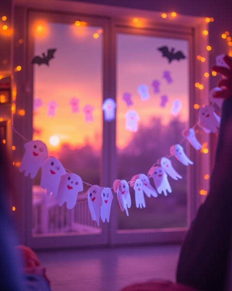 Halloween e-card design