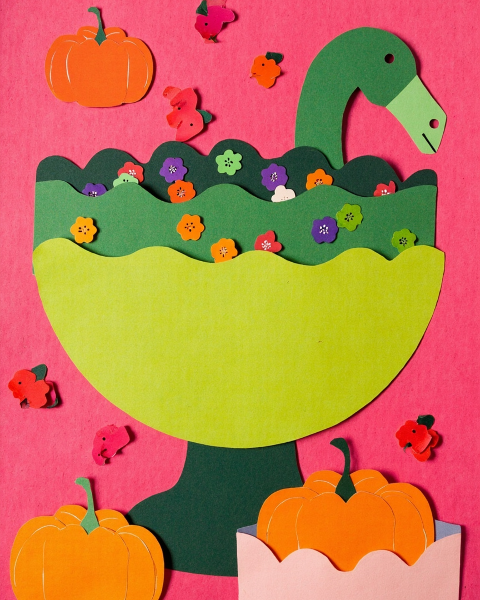 Halloween e-card design