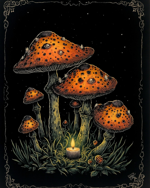 Halloween e-card design