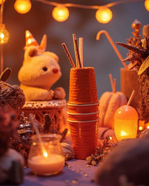 Halloween e-card design