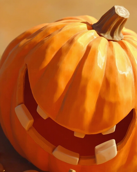 Halloween e-card design
