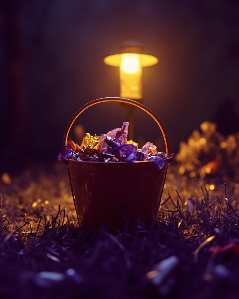 Halloween e-card design