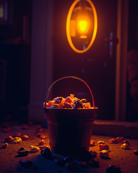Halloween e-card design