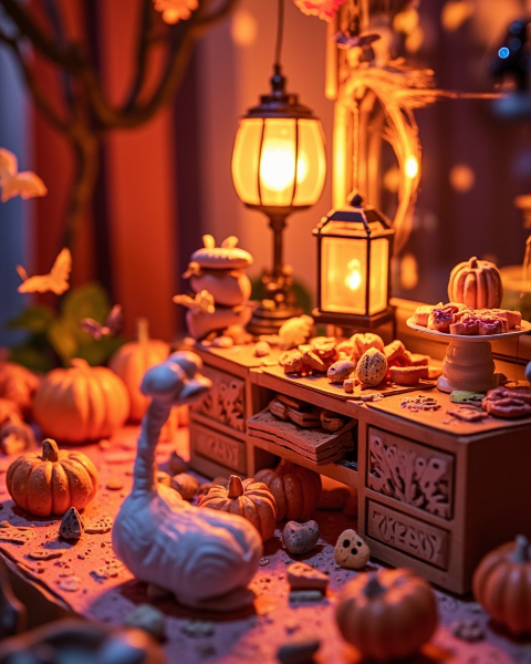 Halloween e-card design