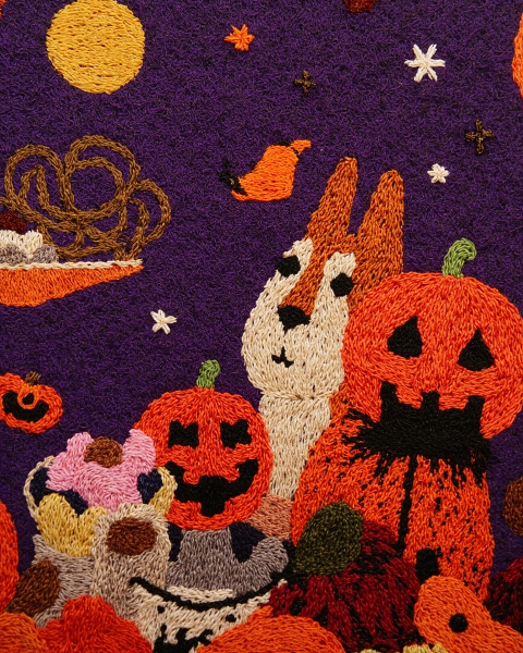 Halloween e-card design