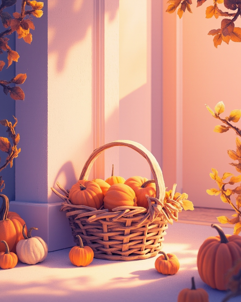Halloween e-card design