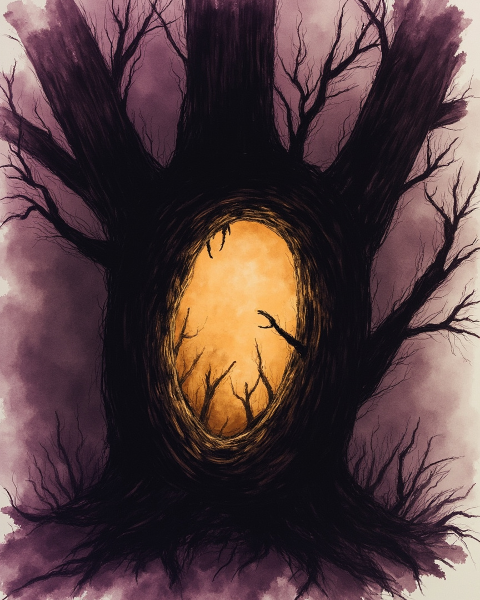 Halloween e-card design