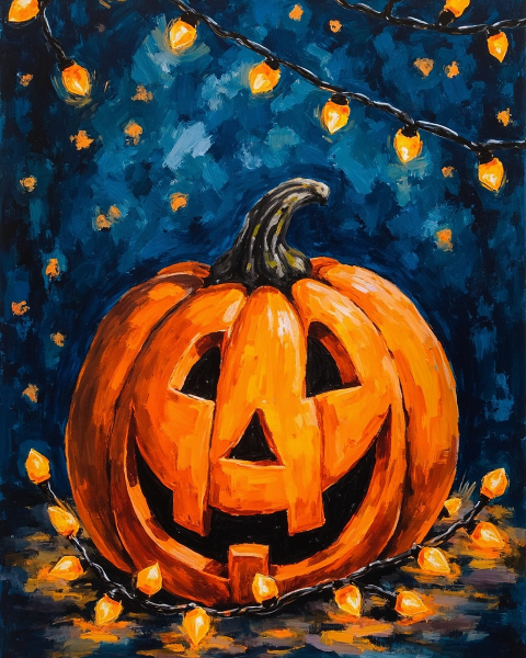 Halloween e-card design