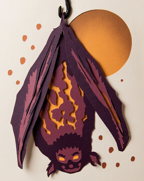 Halloween e-card design