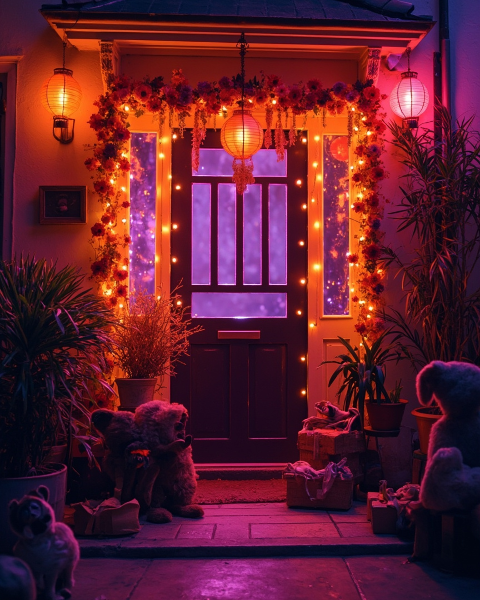 Halloween e-card design