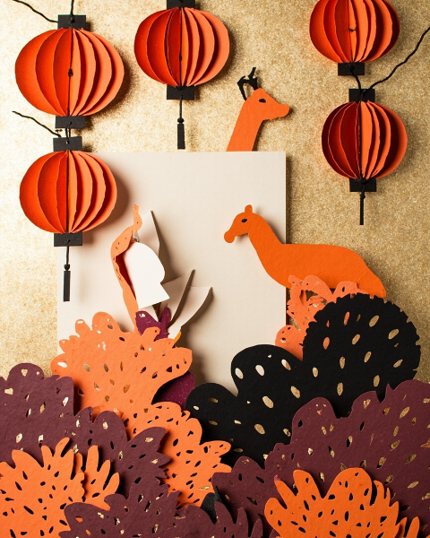 Halloween e-card design