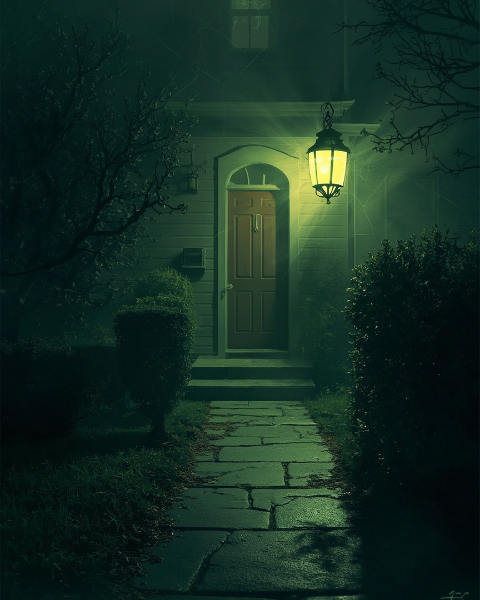 Halloween e-card design