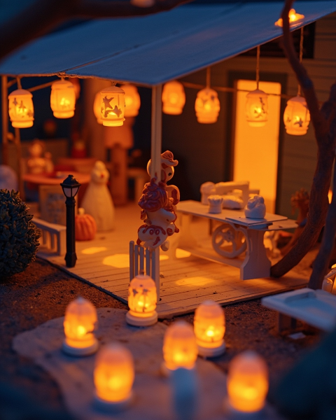 Halloween e-card design