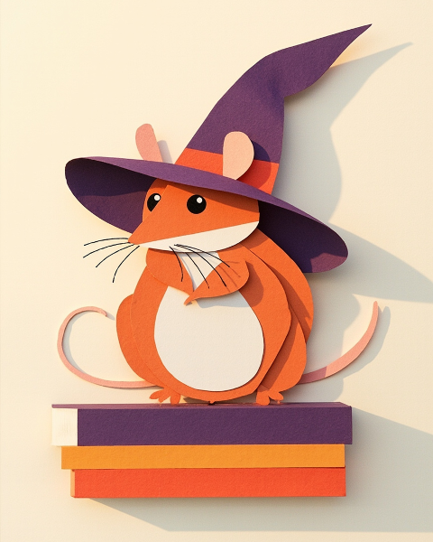 Halloween e-card design