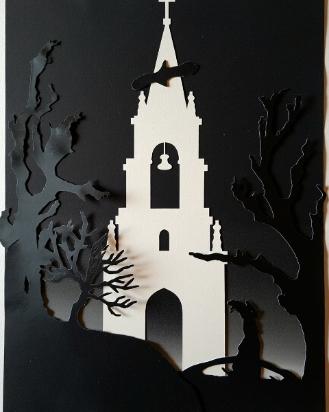 Halloween e-card design