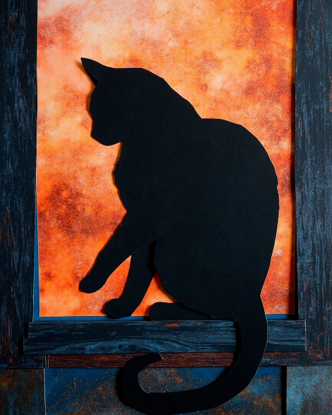 Halloween e-card design