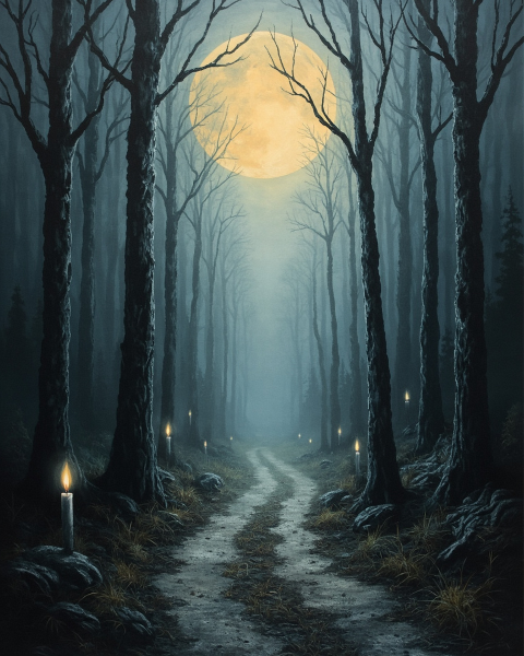 Halloween e-card design