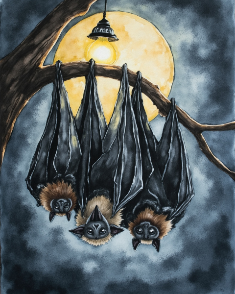 Halloween e-card design