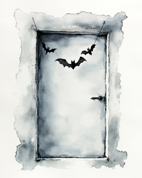 Halloween e-card design