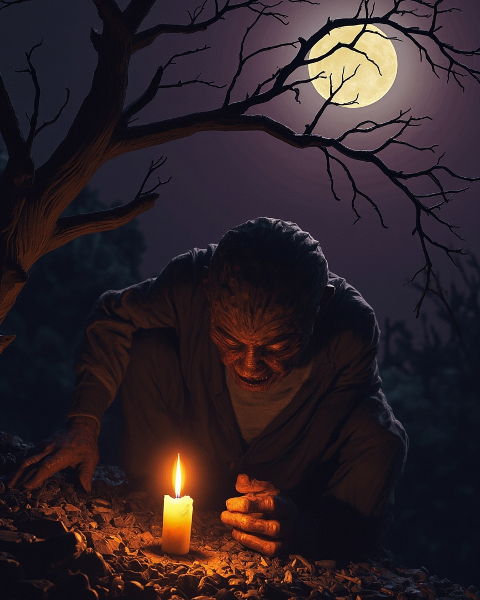 Halloween e-card design