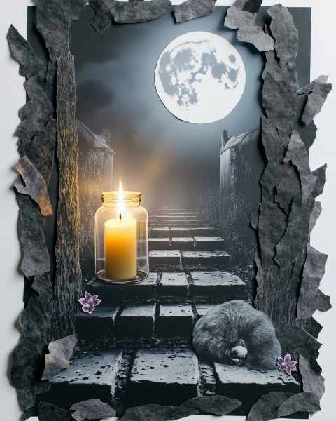 Halloween e-card design