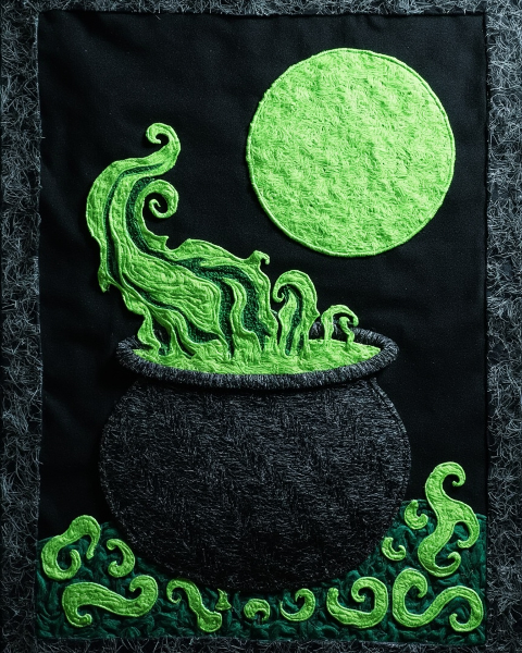 Halloween e-card design