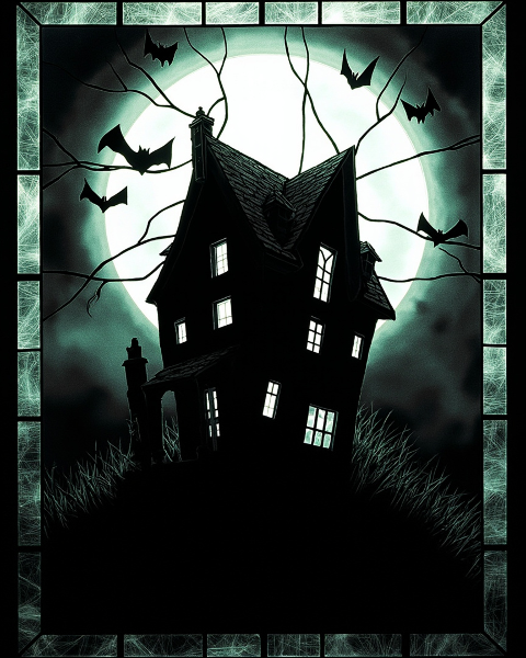 Halloween e-card design