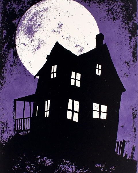Halloween e-card design