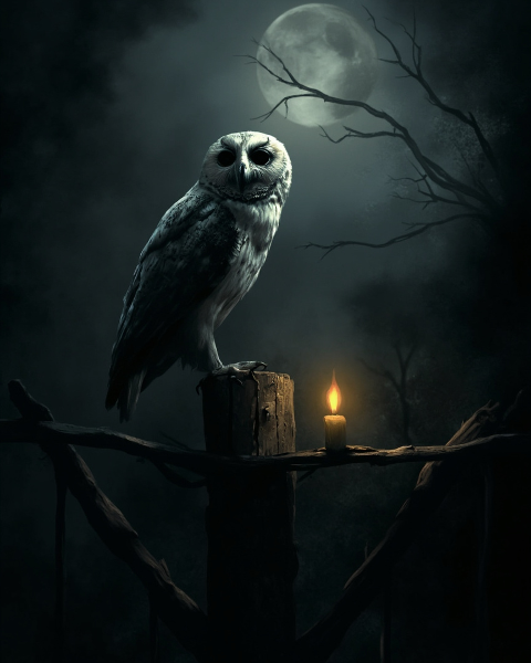 Halloween e-card design