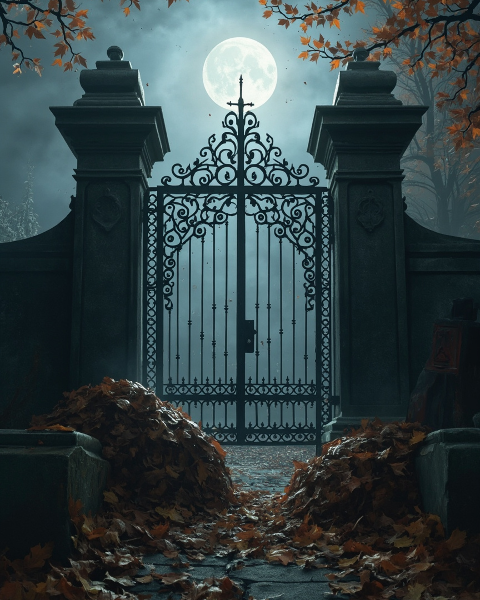 Halloween e-card design