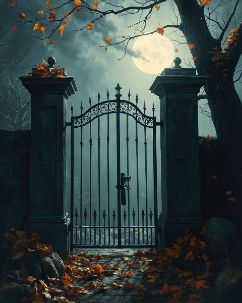Halloween e-card design