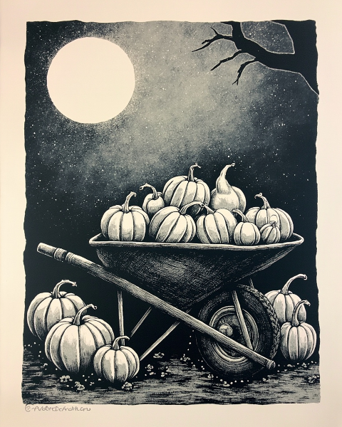 Halloween e-card design