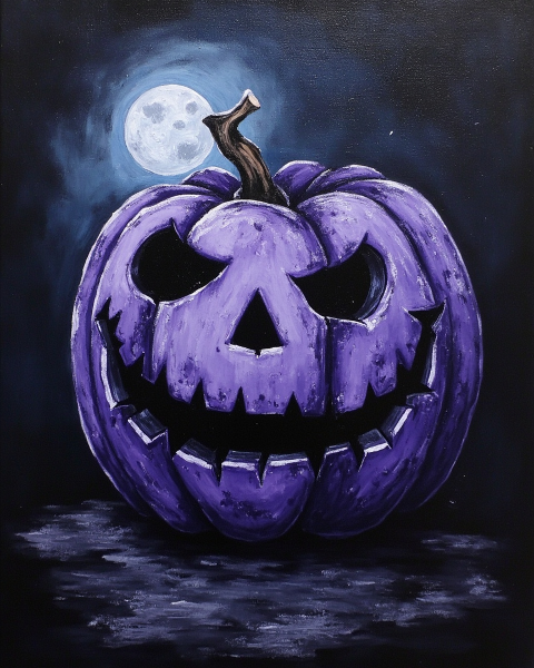Halloween e-card design