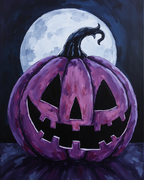 Halloween e-card design