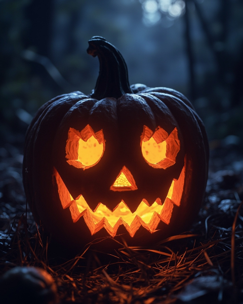 Halloween e-card design
