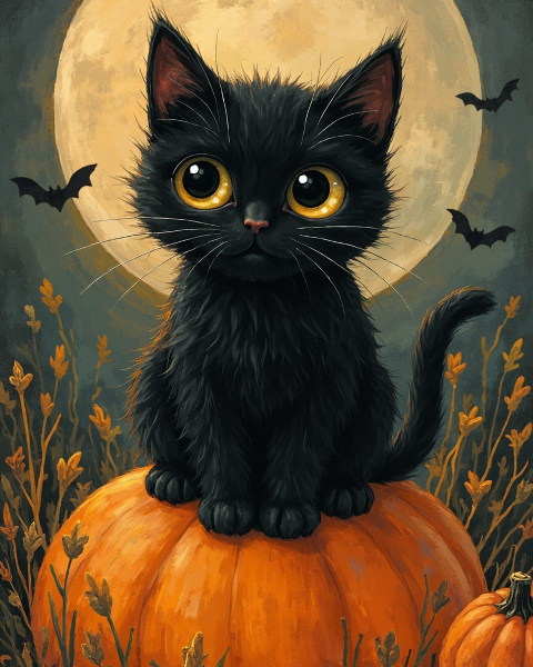 Halloween e-card design