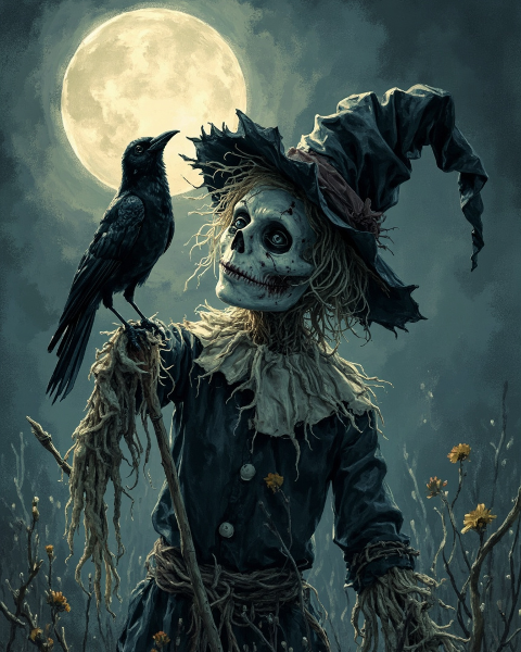 Halloween e-card design